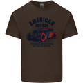 American Hot Rod Hotrod Enthusiast Car Kids T-Shirt Childrens Chocolate