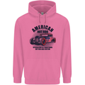 American Hot Rod Hotrod Enthusiast Car Mens 80% Cotton Hoodie Azelea