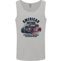 American Hot Rod Hotrod Enthusiast Car Mens Vest Tank Top Sports Grey