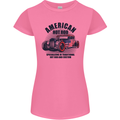 American Hot Rod Hotrod Enthusiast Car Womens Petite Cut T-Shirt Azalea