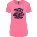 American Hot Rod Hotrod Enthusiast Car Womens Wider Cut T-Shirt Azalea