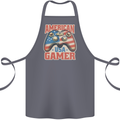 American USA Gamer Video Games Joypad Cotton Apron 100% Organic Steel