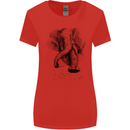 An Abstract Elephant Environment Womens Wider Cut T-Shirt Red
