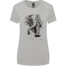 An Abstract Elephant Environment Womens Wider Cut T-Shirt Sports Grey