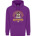 An Alaskan Dog Childrens Kids Hoodie Purple