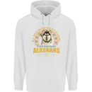 An Alaskan Dog Childrens Kids Hoodie White