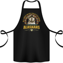 An Alaskan Dog Cotton Apron 100% Organic Black