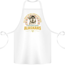 An Alaskan Dog Cotton Apron 100% Organic White