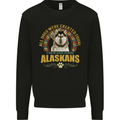 An Alaskan Dog Kids Sweatshirt Jumper Black