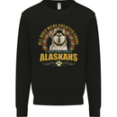 An Alaskan Dog Kids Sweatshirt Jumper Black