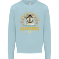 An Alaskan Dog Kids Sweatshirt Jumper Light Blue