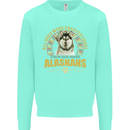 An Alaskan Dog Kids Sweatshirt Jumper Peppermint
