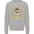 An Alaskan Dog Kids Sweatshirt Jumper Sports Grey