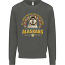 An Alaskan Dog Kids Sweatshirt Jumper Storm Grey
