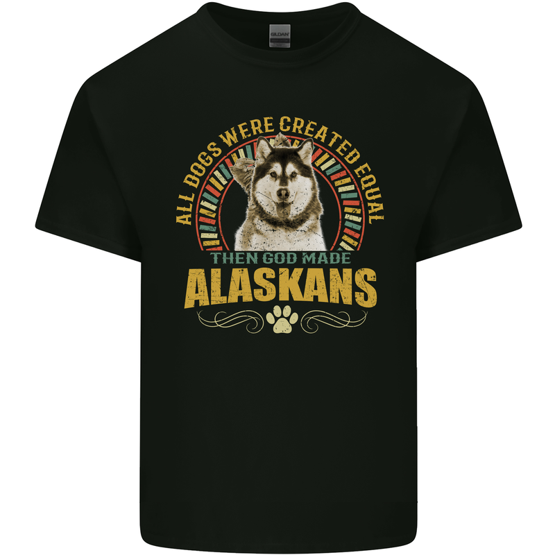 An Alaskan Dog Kids T-Shirt Childrens Black