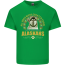 An Alaskan Dog Kids T-Shirt Childrens Irish Green