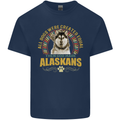 An Alaskan Dog Kids T-Shirt Childrens Navy Blue