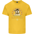 An Alaskan Dog Kids T-Shirt Childrens Yellow
