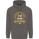 An Alaskan Dog Mens 80% Cotton Hoodie Charcoal