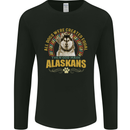 An Alaskan Dog Mens Long Sleeve T-Shirt Black