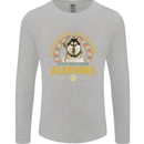 An Alaskan Dog Mens Long Sleeve T-Shirt Sports Grey