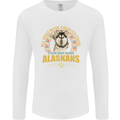 An Alaskan Dog Mens Long Sleeve T-Shirt White