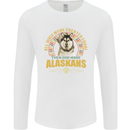 An Alaskan Dog Mens Long Sleeve T-Shirt White