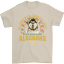 An Alaskan Dog Mens T-Shirt 100% Cotton Sand