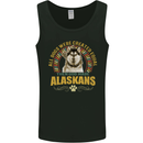 An Alaskan Dog Mens Vest Tank Top Black