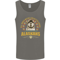 An Alaskan Dog Mens Vest Tank Top Charcoal