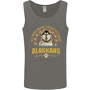 An Alaskan Dog Mens Vest Tank Top Charcoal