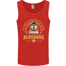 An Alaskan Dog Mens Vest Tank Top Red