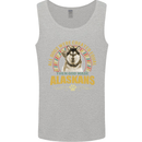 An Alaskan Dog Mens Vest Tank Top Sports Grey