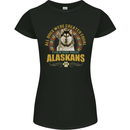 An Alaskan Dog Womens Petite Cut T-Shirt Black