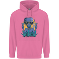 An Alien Smoking Weed Funny Drug Culture Mens 80% Cotton Hoodie Azelea