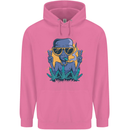 An Alien Smoking Weed Funny Drug Culture Mens 80% Cotton Hoodie Azelea