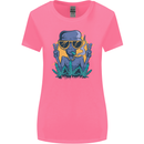 An Alien Smoking Weed Funny Drug Culture Womens Wider Cut T-Shirt Azalea