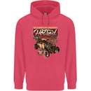 An American Original Hotrod Childrens Kids Hoodie Heliconia