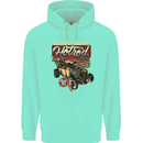 An American Original Hotrod Childrens Kids Hoodie Peppermint