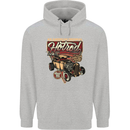 An American Original Hotrod Childrens Kids Hoodie Sports Grey
