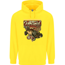 An American Original Hotrod Childrens Kids Hoodie Yellow
