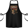 An American Original Hotrod Cotton Apron 100% Organic Black