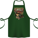 An American Original Hotrod Cotton Apron 100% Organic Forest Green