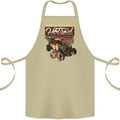 An American Original Hotrod Cotton Apron 100% Organic Khaki