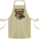 An American Original Hotrod Cotton Apron 100% Organic Khaki