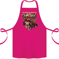 An American Original Hotrod Cotton Apron 100% Organic Pink