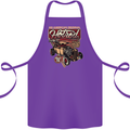 An American Original Hotrod Cotton Apron 100% Organic Purple