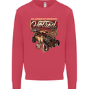 An American Original Hotrod Kids Sweatshirt Jumper Heliconia