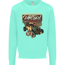 An American Original Hotrod Kids Sweatshirt Jumper Peppermint