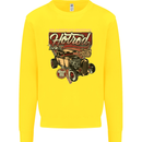 An American Original Hotrod Kids Sweatshirt Jumper Yellow